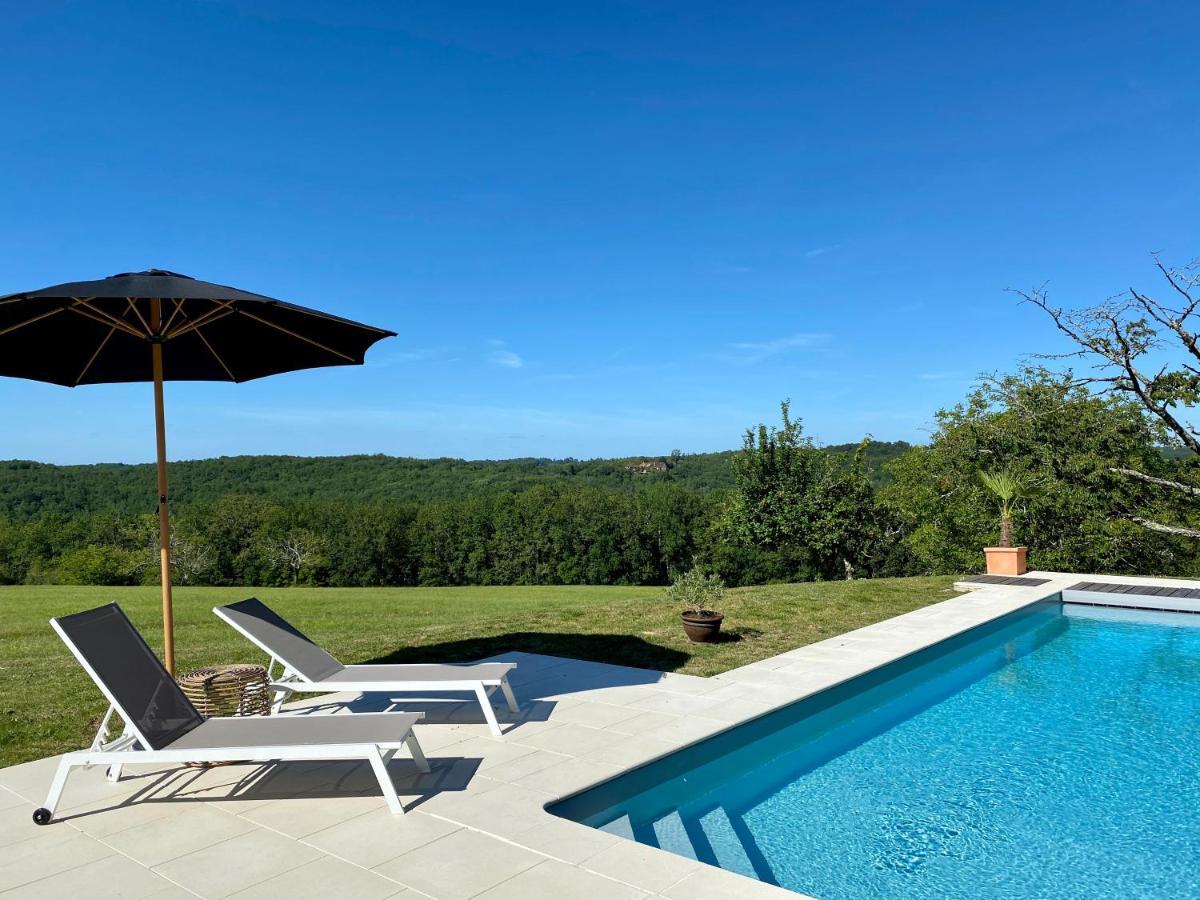 Vila Domaine De Cazal - Gite 2 Pers Avec Piscine Au Coeur De 26 Hectares De Nature Preservee Saint-Cyprien  Exteriér fotografie