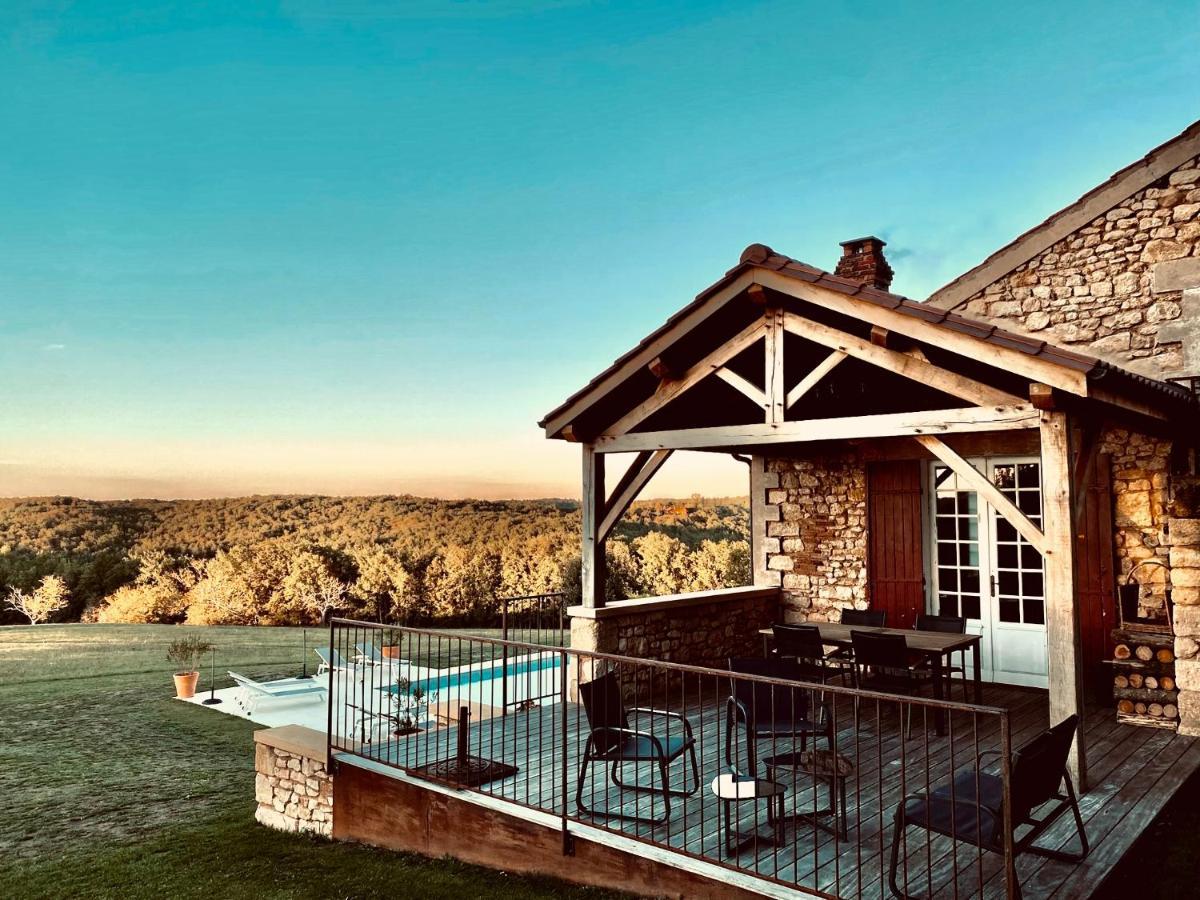 Vila Domaine De Cazal - Gite 2 Pers Avec Piscine Au Coeur De 26 Hectares De Nature Preservee Saint-Cyprien  Exteriér fotografie